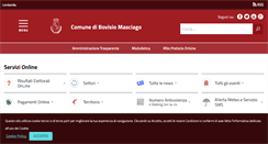 Desktop Screenshot of comune.bovisiomasciago.mi.it